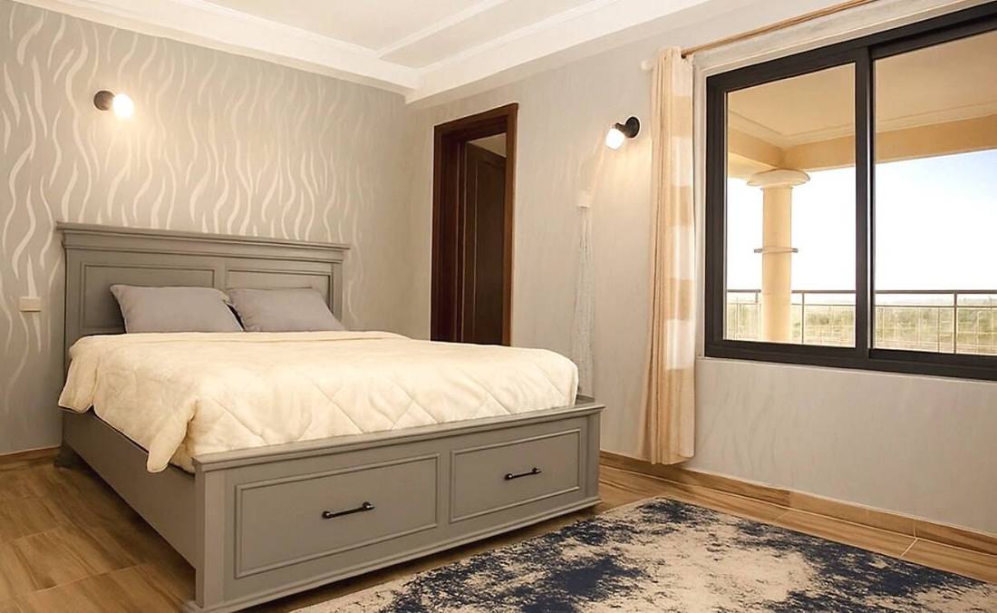 Master suite with Mara views